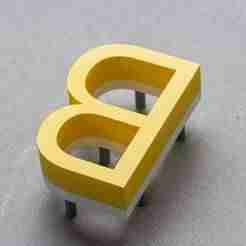 Precise CAFFE BAR 3D Sign – Modular Letters with LED Integration