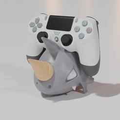 Rhydon Pokemon Universal Controller Gamepad Stand / Holder