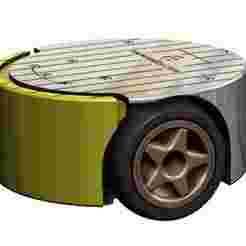 Robot Vacuum Mini Round