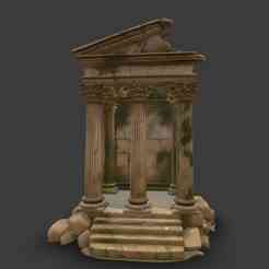 Ruined Roman Temple