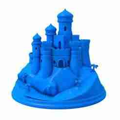 sand castle / sand castle stl / castle / castle stl