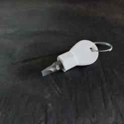 Screwdriver Bit Keychain