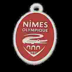 Set of 8 Nîmes Olympique Keyrings