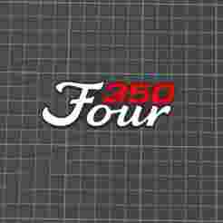 Side Cover Emblem CB350 F 350 Four Badge Emblems