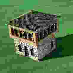 SIGNAL TOWER HO SCALE
