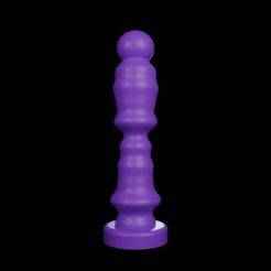 Simple Wavy Dildo and Two Part Mold - V371