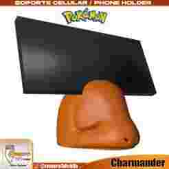 Sleeping Charmander / Pokemon Cell Phone Holder