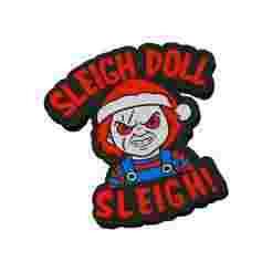 Sleigh Doll Sleigh Chucky straw topper 2 sizes 3MF File included
