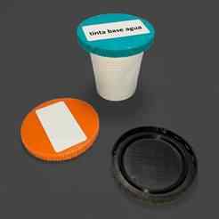 Small Disposable Plastic Cup Lid V2 / Small Disposable Plastic Cup Lid V2