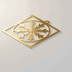 Snowflake Ornament Pendant Jewelry Art