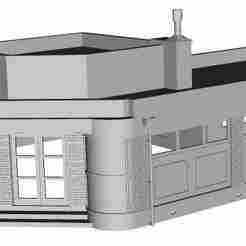 Southern Railway (Art Nouveau/Deco) 1930s station building 1/76 scale