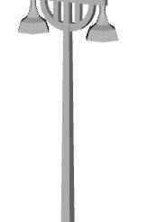 Southern Railway Concrete platform lamps 1/120 scale