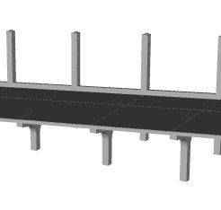 Southern Railway Concrete  Treastle  platform 1/43 scale