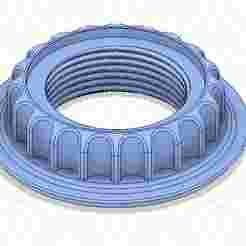 Special nut M55x3