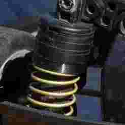 Tamiya MB-01 BT-01 friction damper preload clip