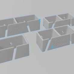 Under-counter cable routing in various sizes