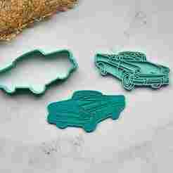 Vintage Car Cookie Cutter