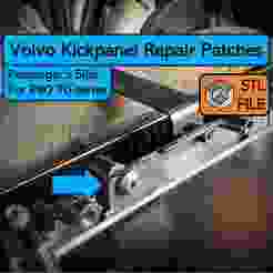 Volvo Passenger's Kickpanel Repair Patches (S70/V70/C70 series)