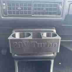 VW Golf 2 cup holder 0.5 and 0.25