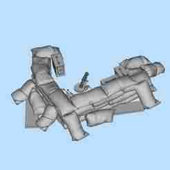 War mortar corner module scene 10 military supplies miniature scene model