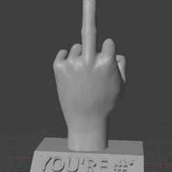 you're number 1 muddle finger