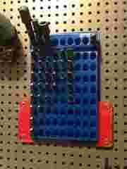 Pegboard Holder For Led Lenser Flashlight