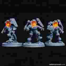 "Exo Dwarves" with plasma gauntlets (Federation of Tyr)