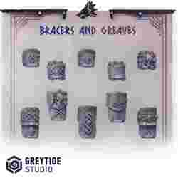 Bracers and greaves decorations PH