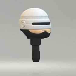 Playmobil Robocop Head