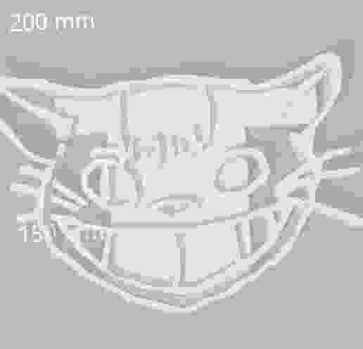 Catbus toto cookie cutter