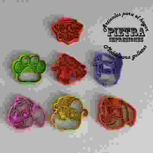 Fondant Paw Patrol Cookie Cutter