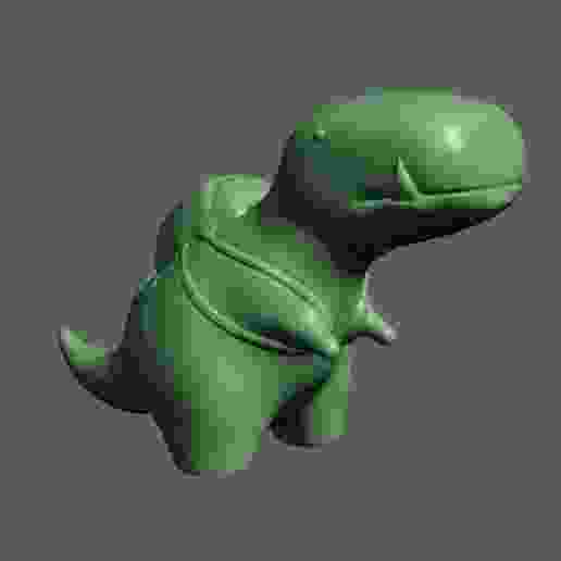 Tiny T-Rex (Partially Hollow for Balance)
