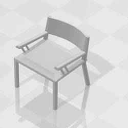 Basic medieval chair