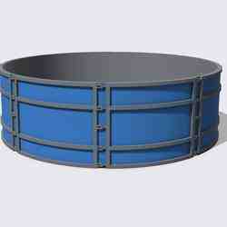 Above Ground Water Storage Tank Panel