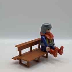 Traditional Church Bench for Playmobil Figures