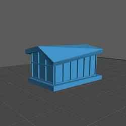 HOUSE VILLA BUNGALOW 1:350 ARCHITECTURE MODEL DIORAMA