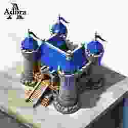 Medieval Castle 3D Model - Detailed Fantasy Fortress STL