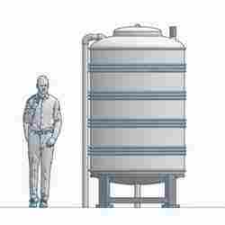Water tank 1/64 (Stainless 2k liter)