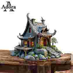 Cozy Fantasy Cottage 3D Printable Model
