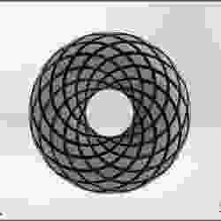 Rodin Coil Torus .STL 10 INCHES Diameter Coil | iToroid Vortex Wave Field Generator | PEMF Coil 2 x 12 groves”
