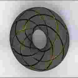 Orgone Scalar | Rodin Coil Torus STL 120mm x 42mm Diameter Coil | Magnetic Field Generator | iToroid Vortex Field Generator | 2 x 6 TURNS
