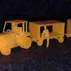 Airport vehicle (can be scaled down to 1/144 scale)