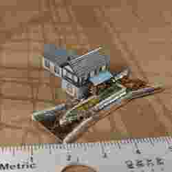 Undershot watermill for 2-4mm wg and t-scale trains