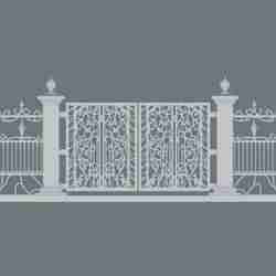 Modern 3D Iron Gate Designs for Home Entrance
