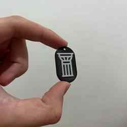 roman column key ring
