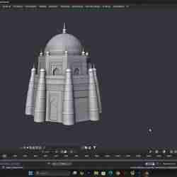 "Tomb of Shah Rukn-i-'Alam – High-Quality 3D Model | Historical Islamic Architecture | Multan, Pakistan"