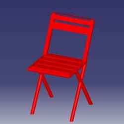 CHAIR - FULL RED