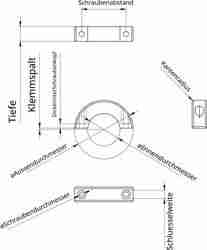 Clamp Schelle (FreeCAD) HexNut-Version - fully parametric