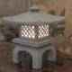 Japanese Garden Lantern - Separated Panels Remix
