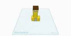 Minecraft bobble head